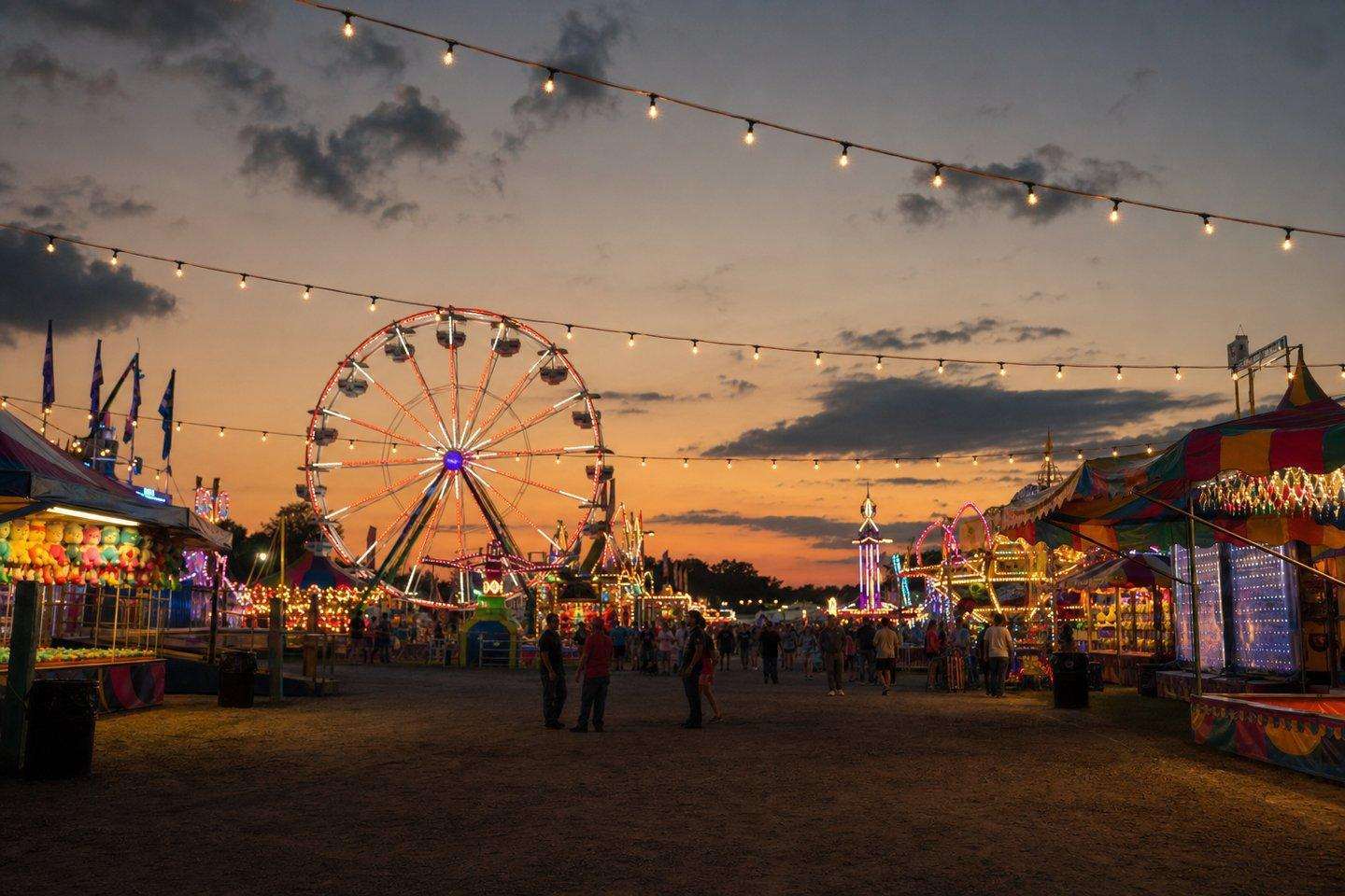 The Kern County Fair: A Century of Agricultural Tradition (AI-generated image)