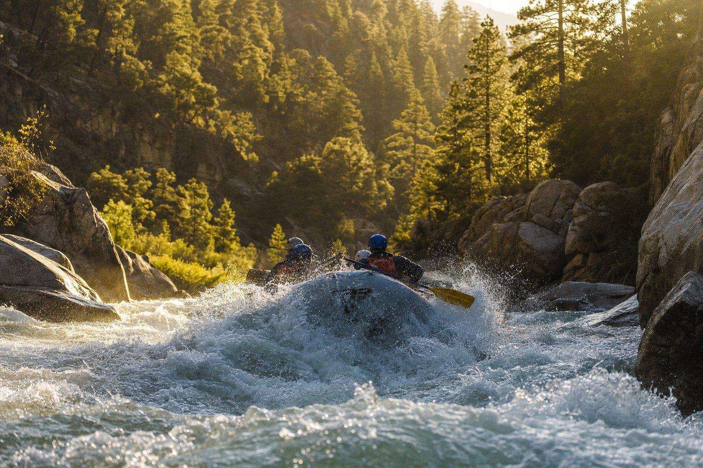 Kern County Rafting: Kernville's Upper and Lower Kern River Runs (AI-generated image)