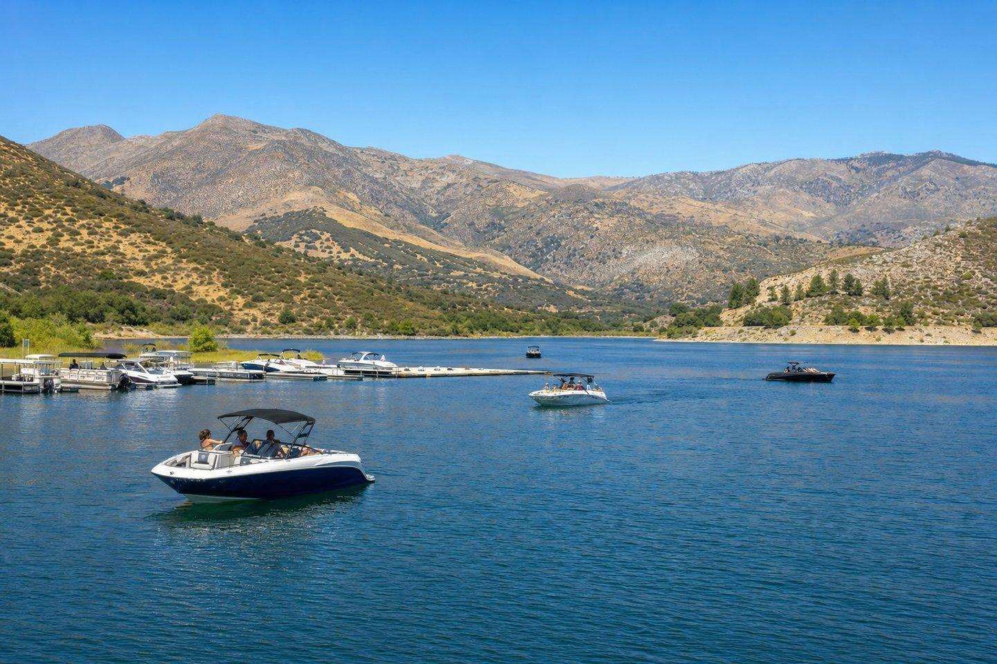 Boating & Watersports at Lake Isabella (AI-generated image)