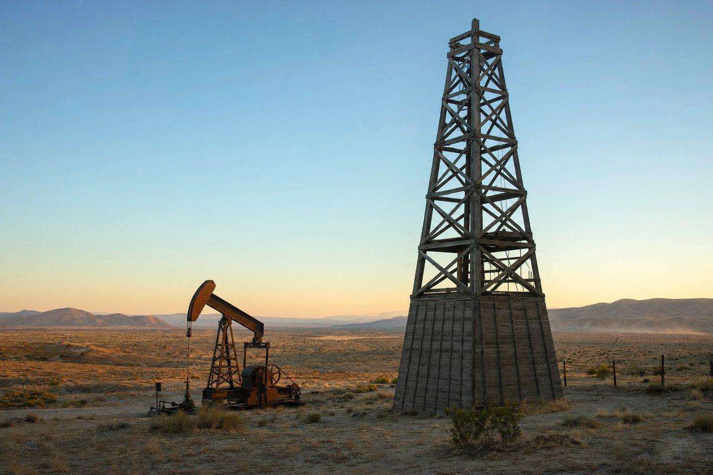 West Kern Oil Museum: Taft's Oil Boom History (AI-generated image)