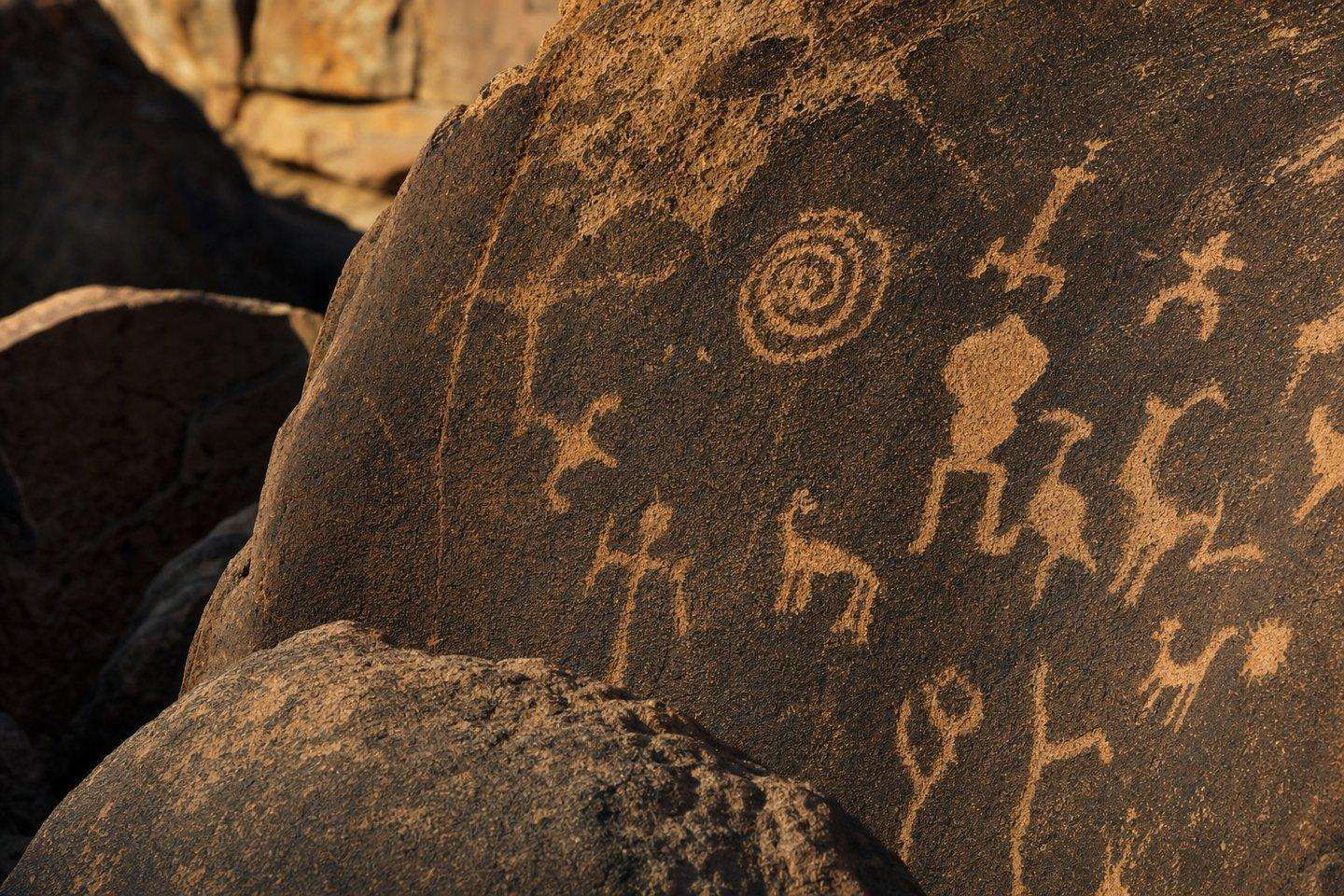 Petroglyph Park and the Ancient Rock Art of the Ridgecrest Area (AI-generated image)