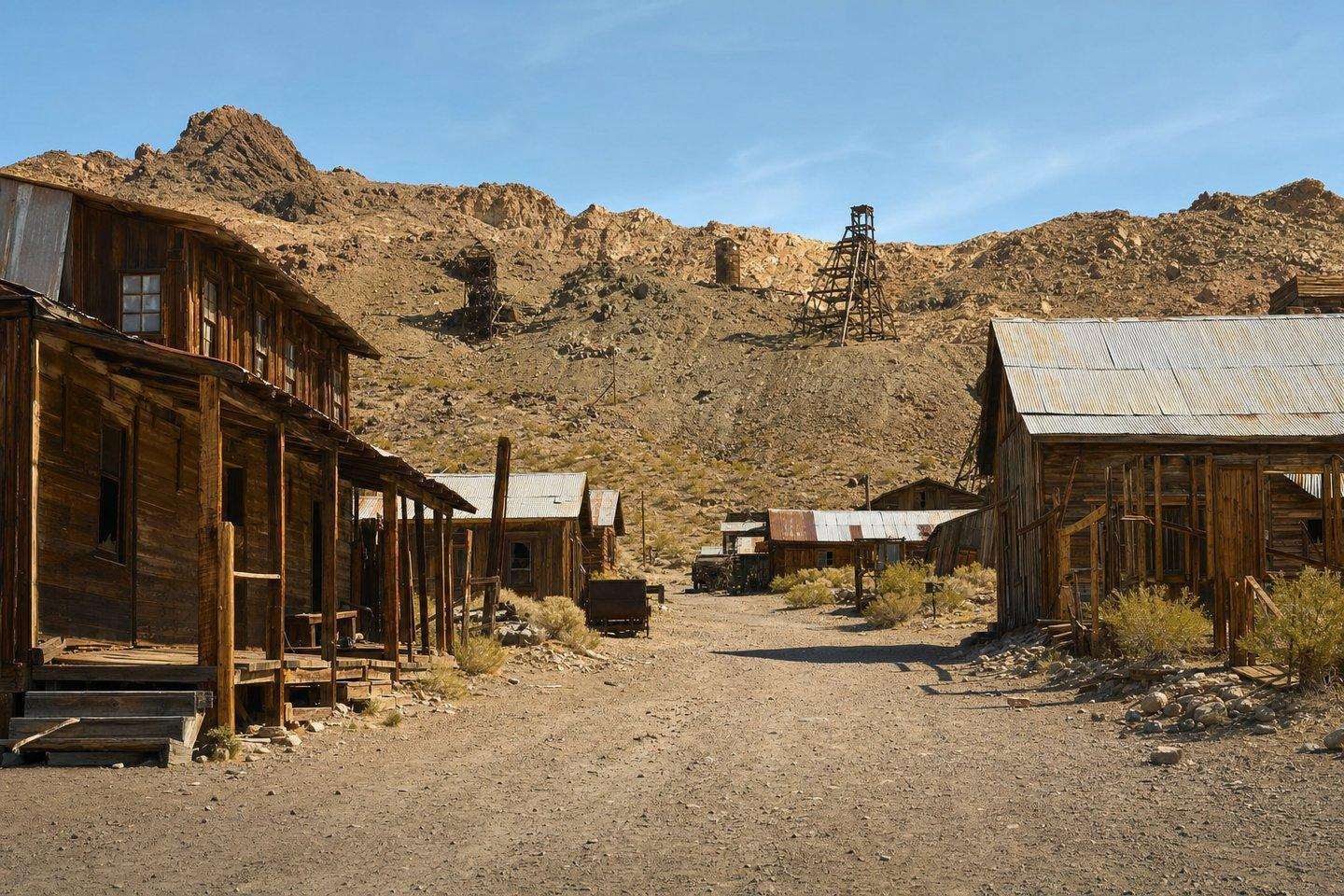 Randsburg: A Living Gold-Mining Ghost Town (AI-generated image)