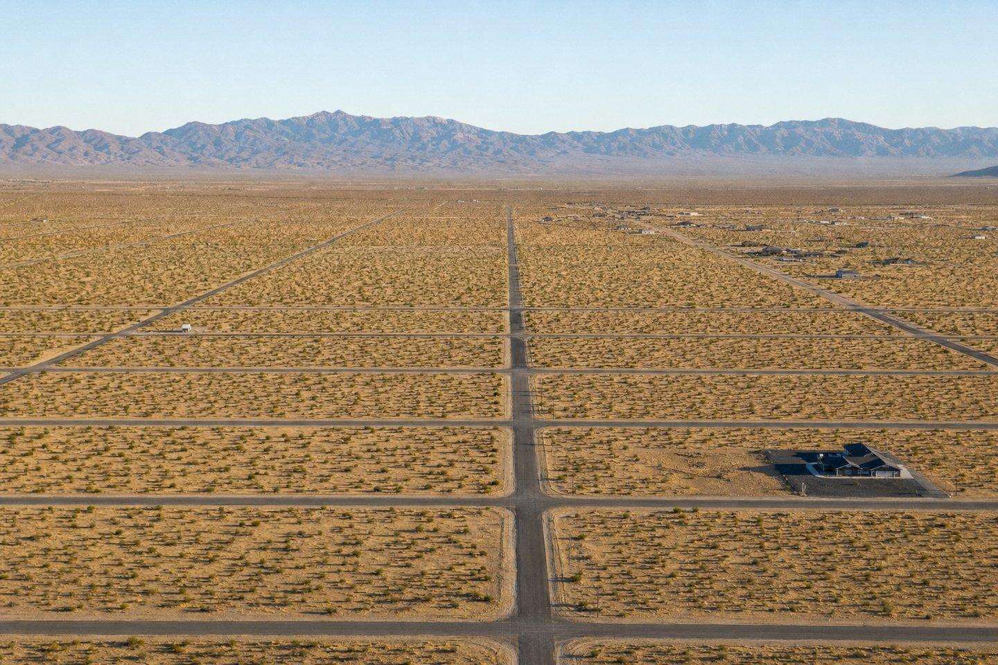 A view of California City, Kern County, California (AI-generated image)