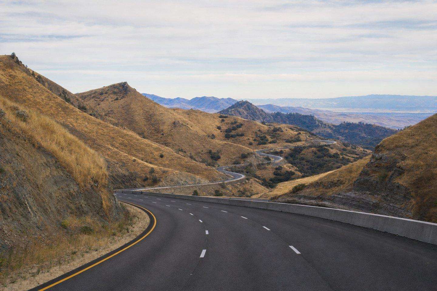 A view of Lebec, Kern County, California (AI-generated image)