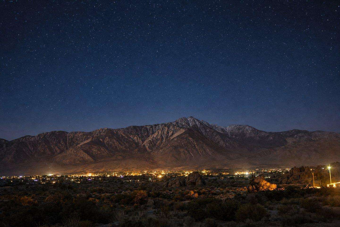 A view of Ridgecrest, Kern County, California (AI-generated image)