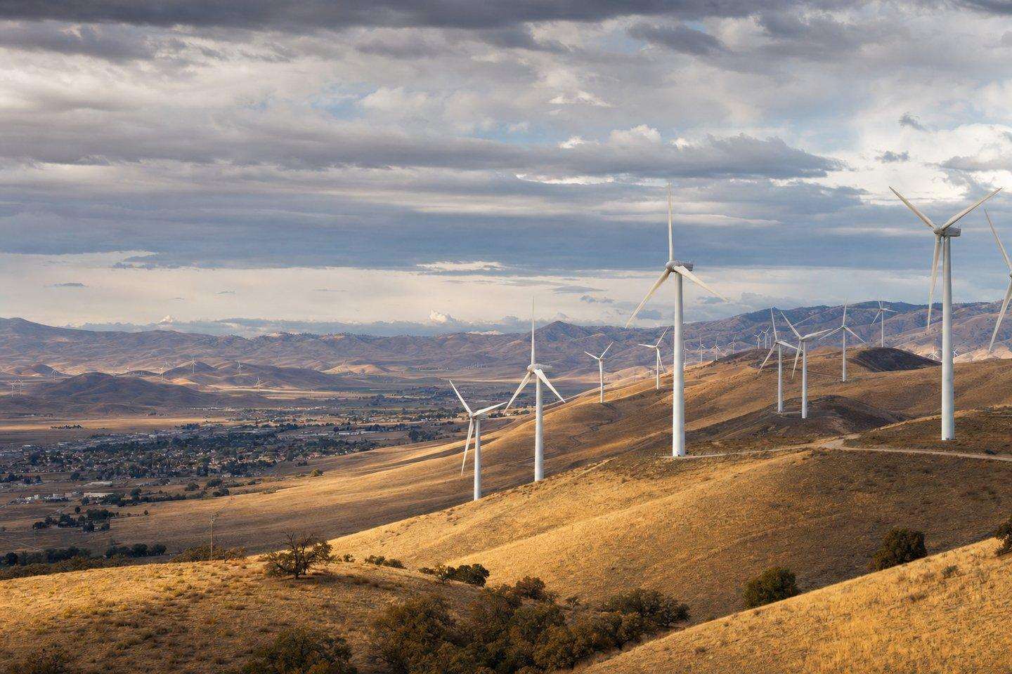 A view of Tehachapi, Kern County, California (AI-generated image)